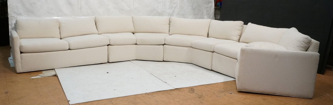 MILO BAUGHMAN 4 Piece Sectional Sofa. Attribution (1 of 9)