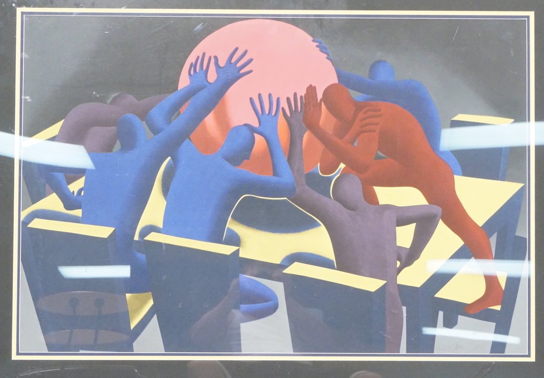 MARK KOSTABI Print Signed and Numbered T.P./E Dat (1 of 10)