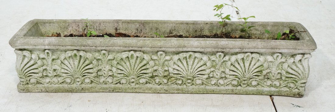 Rectangular Concrete Planter. Shell Design. (1 of 8)