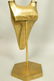 Large Brass Antelope Table Sculpture with Lucite - 5