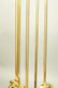 Set Brass Modernist Fireplace Tools. - 3
