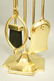 Set Brass Modernist Fireplace Tools. - 4