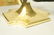 Set Brass Modernist Fireplace Tools. - 6
