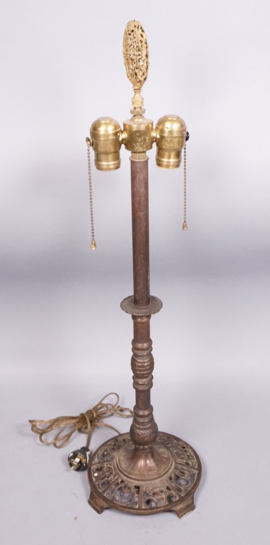 Oscar Bach style Brass Table Lamp. THE SEGAR STUD (1 of 8)