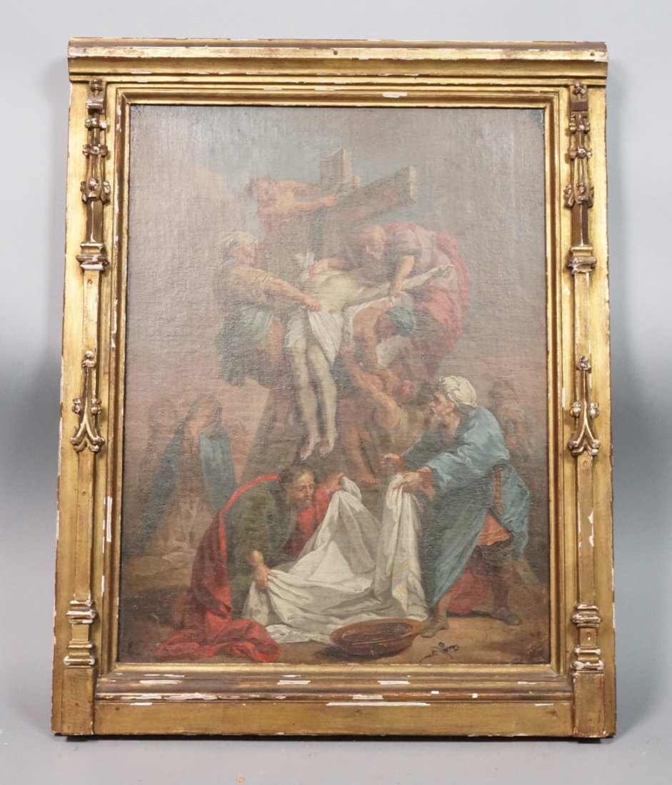 JOAN BAPTA TIEPOLO Oil Painting on Canvas. "Desce (1 of 10)