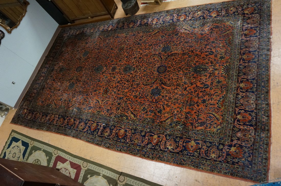 Large 18' x 10'11" Palace size Sarouk Oriental Ca (1 of 10)