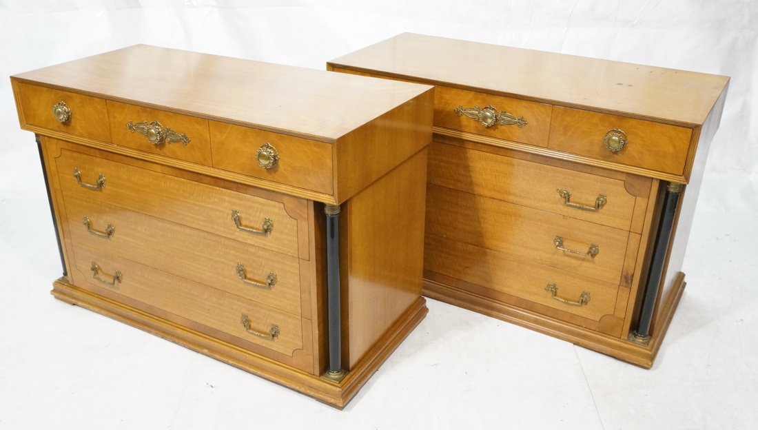 Pr Biedermier style Bachelors Chests. Honey color (1 of 10)