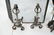 Hammered Iron Arts & Crafts Fireplace Set. Fire s - 3
