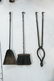 Hammered Iron Arts & Crafts Fireplace Set. Fire s - 7