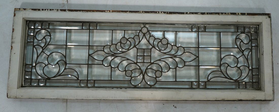 Clear Leaded Glass Window. Horizontal window in p (1 of 6)