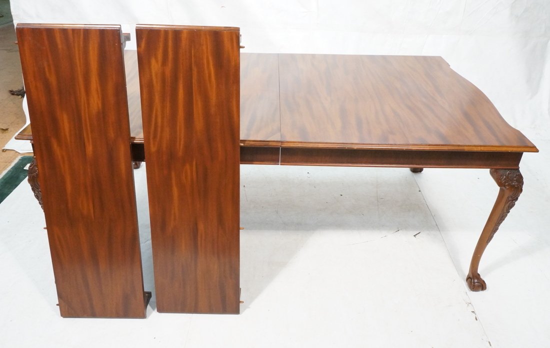 Large Dining Table with fancy carved legs. Ball & (1 of 8)