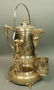 Victorian Silver Plate Tilting Water Pitcher. Vic