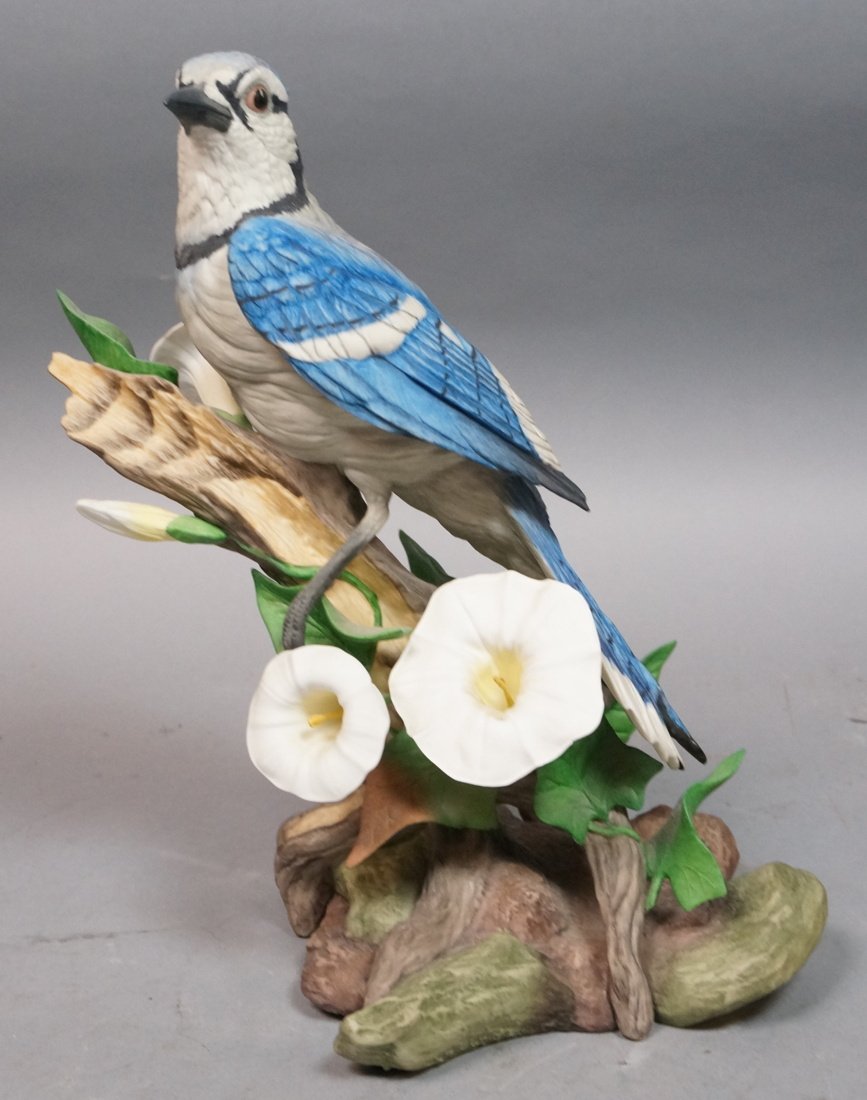 Boehm Porcelain Blue Jay.  Sculpture figure.  # 2 (1 of 9)