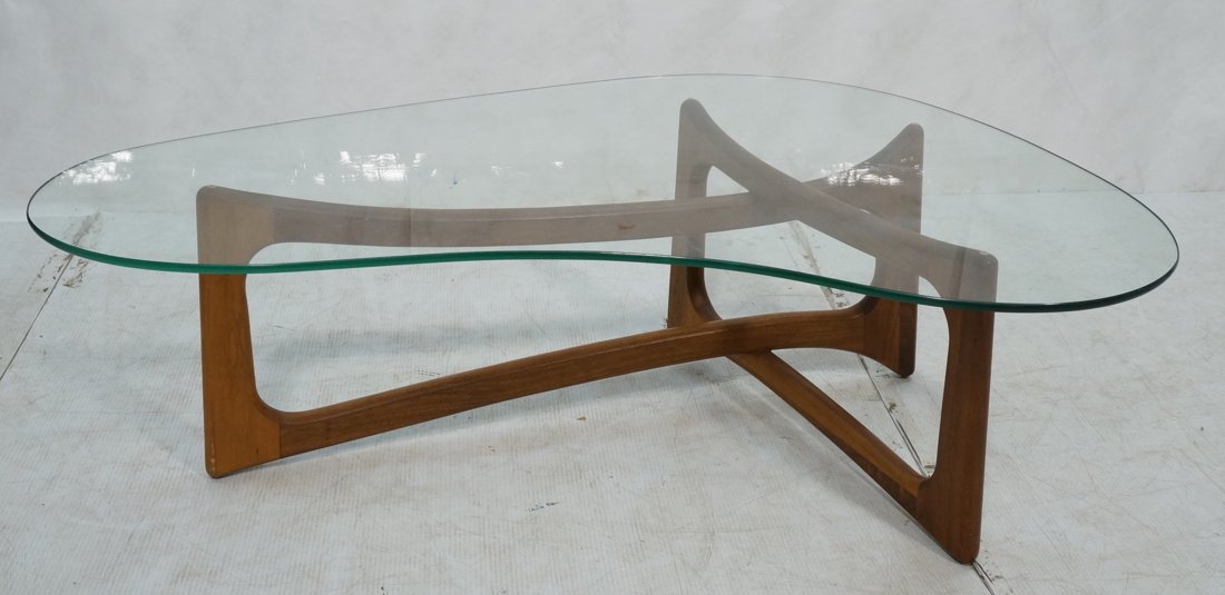 ADRIAN PEARSALL American Modern Walnut Glass Top (1 of 7)