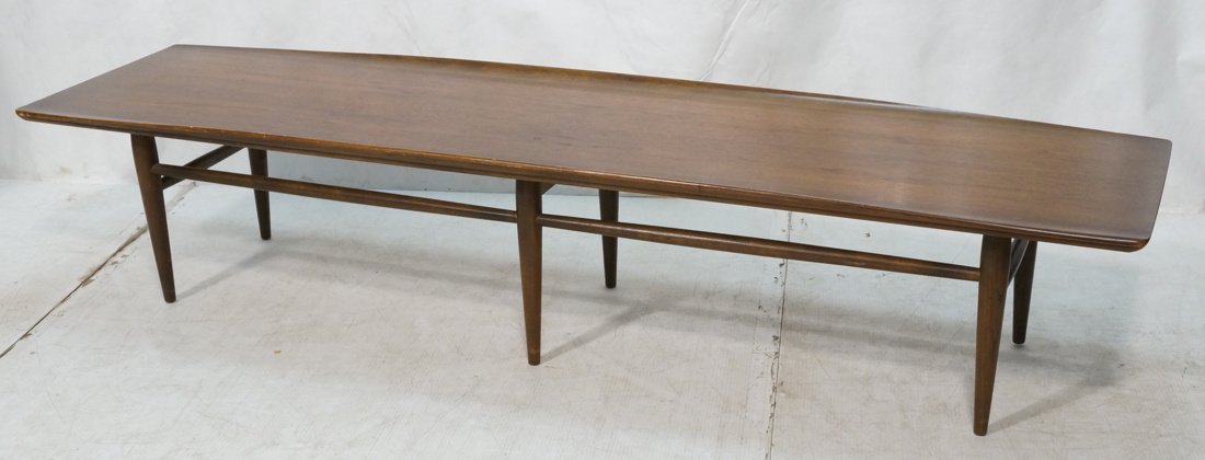 American Walnut Coffee Table. Rolled banded edges (1 of 10)