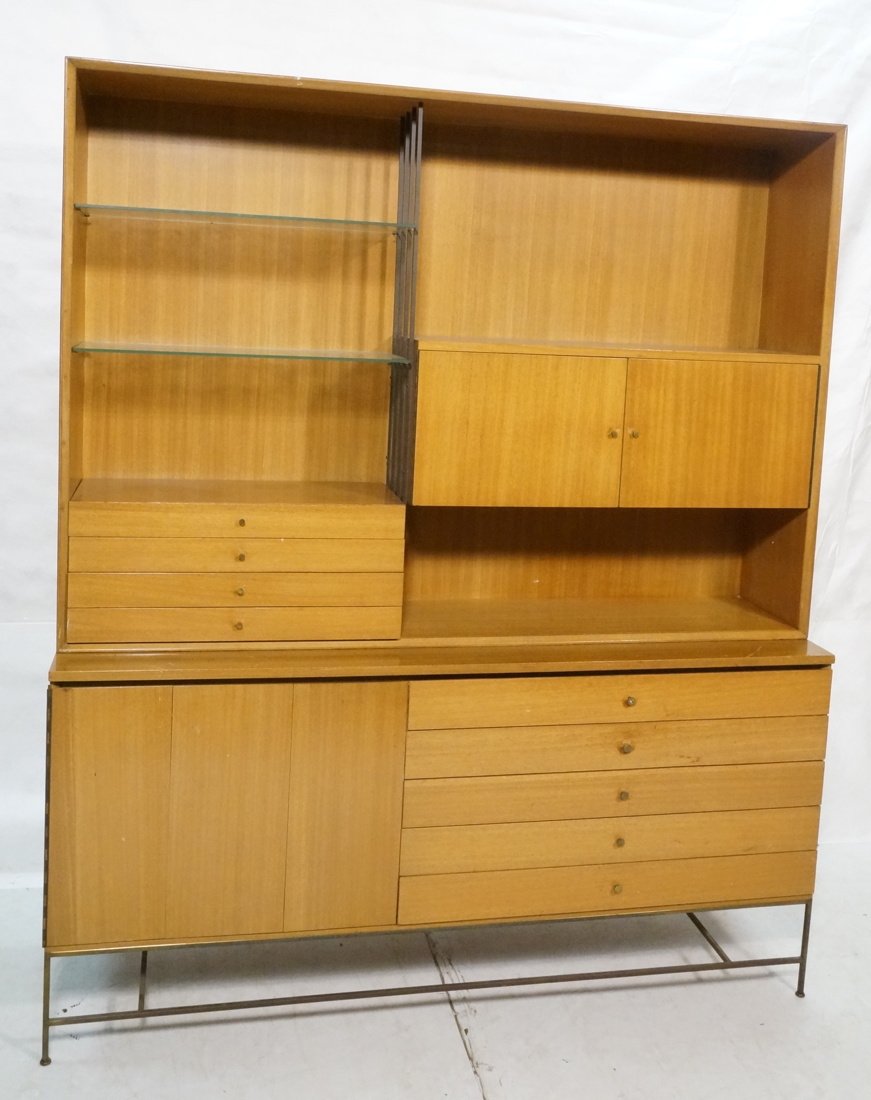 PAUL McCOBB Two part Large Display Hutch Wall Uni (1 of 10)