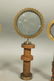 Set 4 Magiscope Sculptures with brass frames. Ind - 4