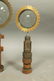 Set 4 Magiscope Sculptures with brass frames. Ind - 5