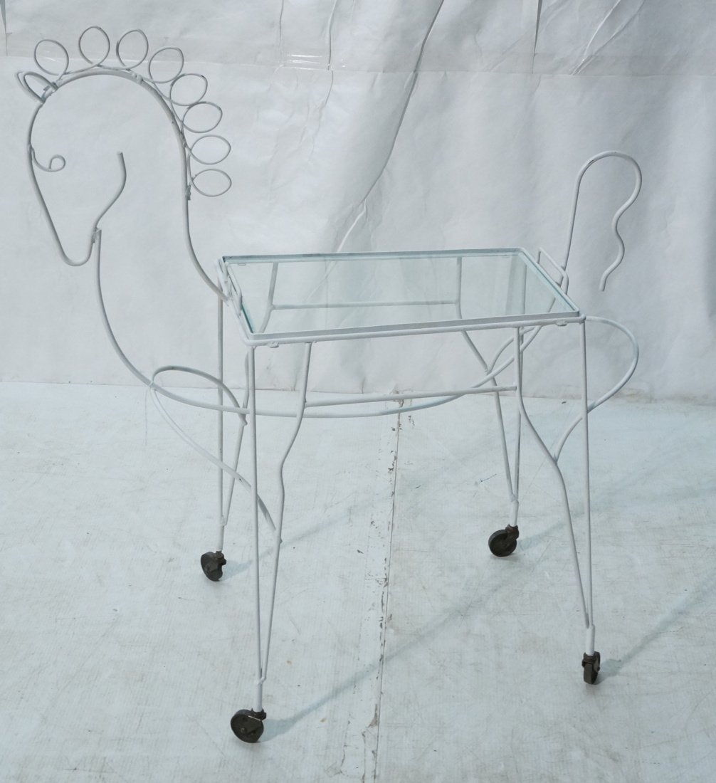 Painted Frederick Weinberg style Figural Horse Ta (1 of 7)