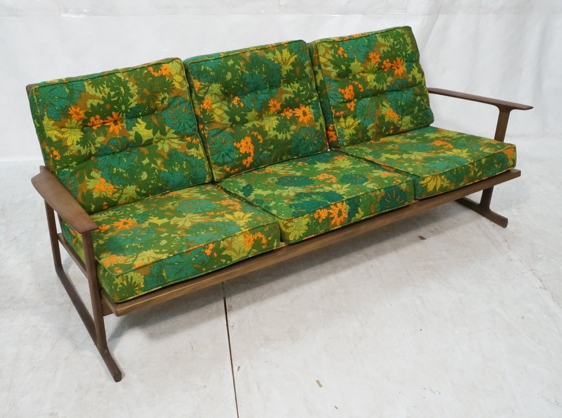 SELIG IB KOFOD LARSEN  Couch Sofa. Danish Modern (1 of 9)
