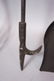 Black Iron & Brass Fireplace Tools. 5 piece set. - 7