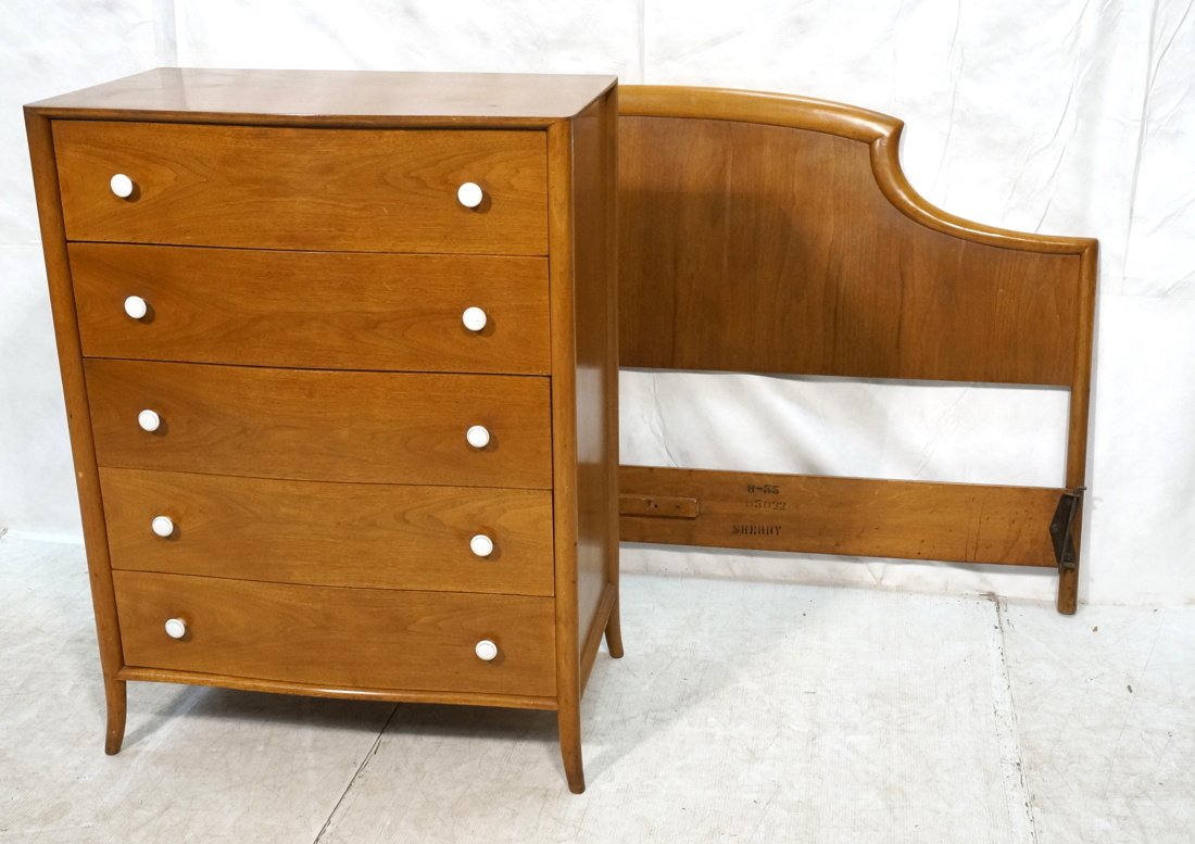 2pc ROBSJOHN GIBBINGS for WIDDICOMB Tall Dresser (1 of 8)