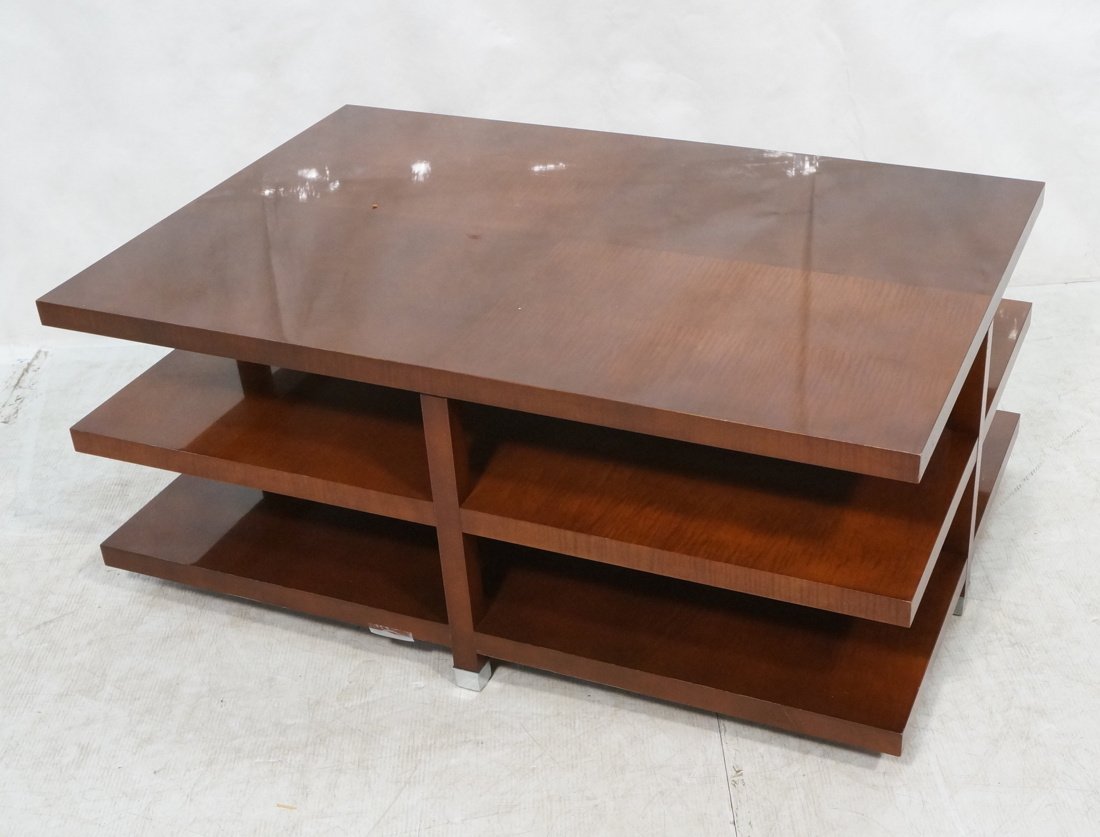 BAKER Three Tier Wood Coffee Table. Highly lacque (1 of 7)