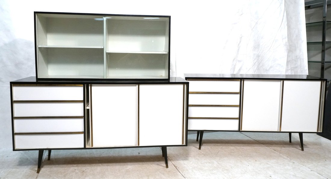 3pc Modernist Bedroom Set. Black laminate cases w Oct 27, 2015