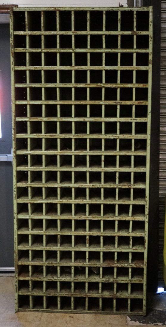 Industrial Green Painted Metal Machinist Tool Sto (1 of 10)