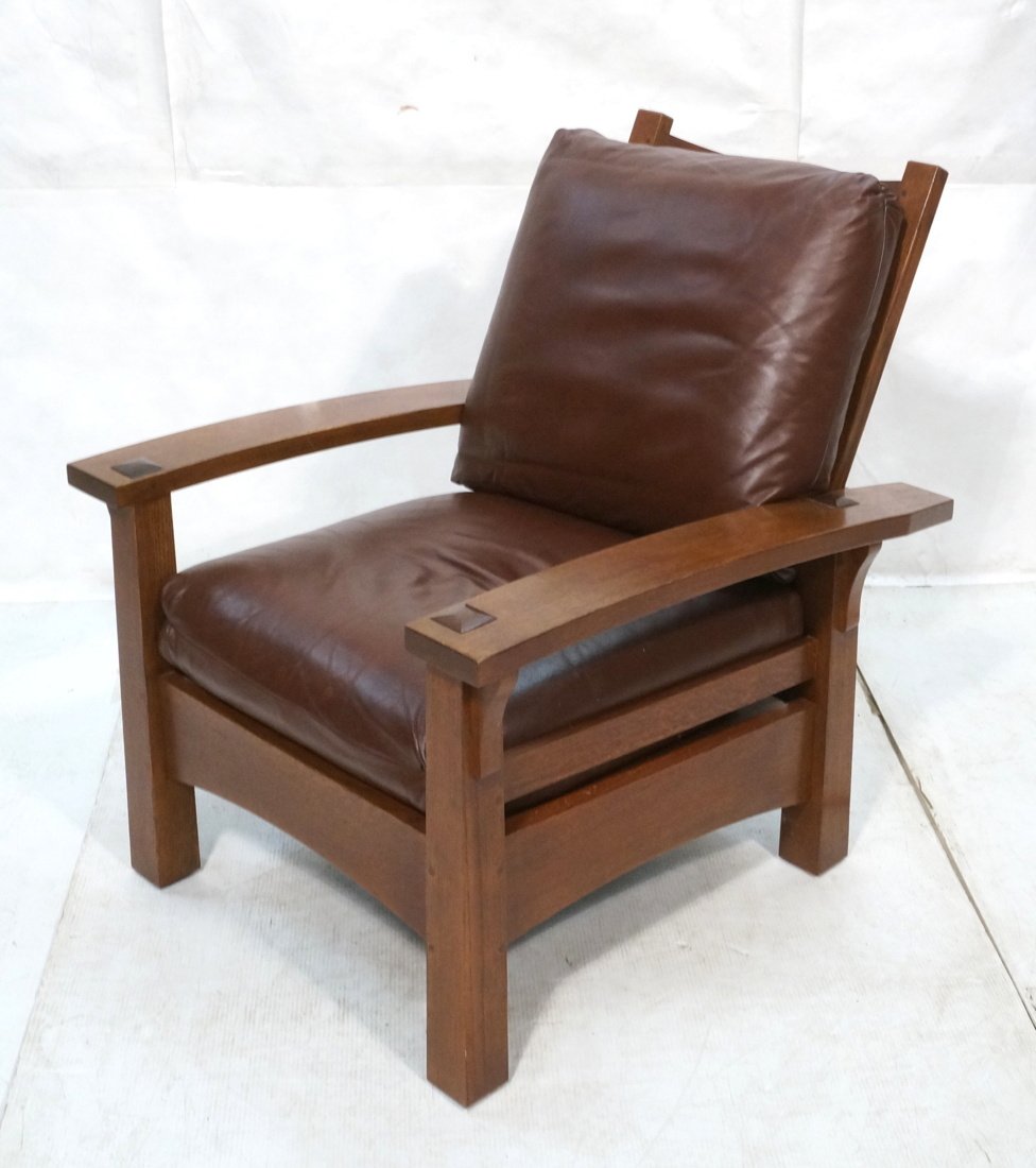 STICKLEY Mission Morris Chair. Oak Arts & Crafts. (1 of 7)