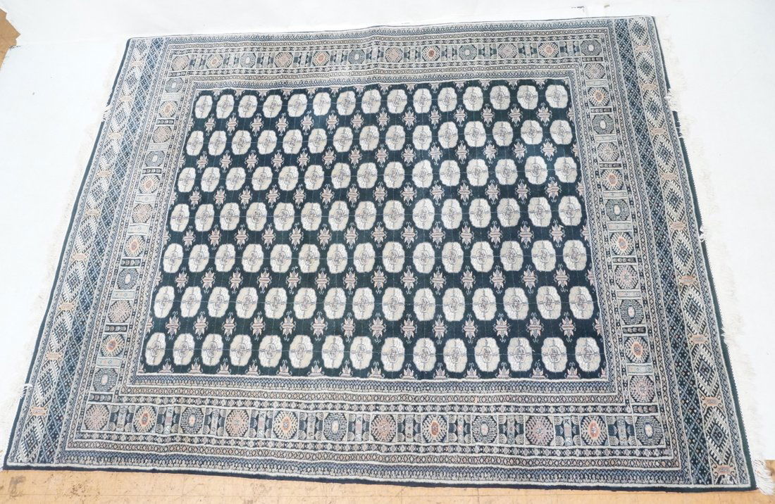10'8" x 8'1" Large Room Size Rug. Bokhara Blue ba (1 of 8)