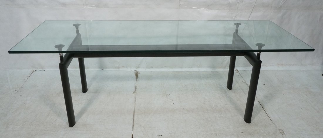 Large Glass Top Dining Table. Cantilever glass ab (1 of 6)
