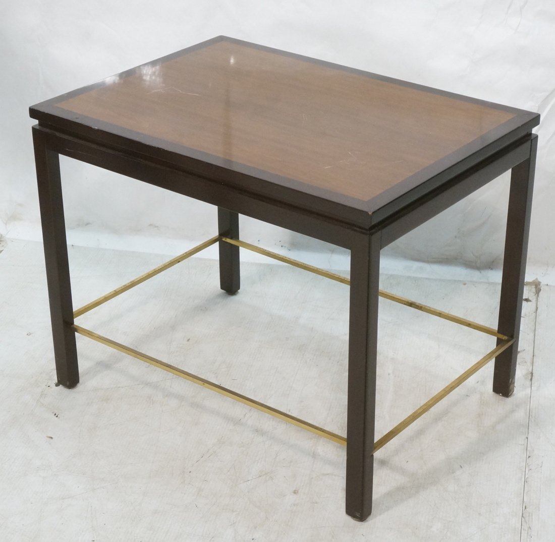DUNBAR by EDWARD WORMLEY Side End Table. Banded t (1 of 10)