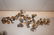C JERE 1975 Raindrops Wall Sculpture. Chrome. S - 3