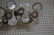 C JERE 1975 Raindrops Wall Sculpture. Chrome. S - 4