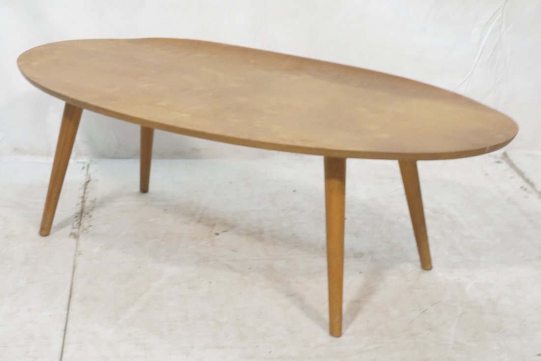 CONANT BALL Coffee Table Maple Surfboard shape. T (1 of 9)