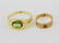 15: 2 pc VICTORIAN GOLD Childs Ring Rings. One 10K Gold - 2
