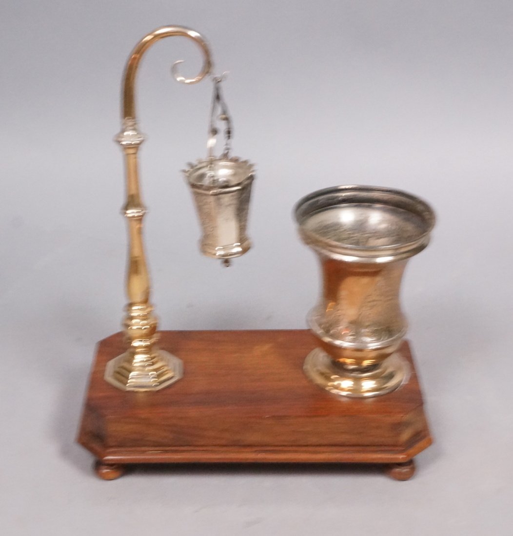 Antique Continental Silver Desk Smoking Accessory (1 of 8)