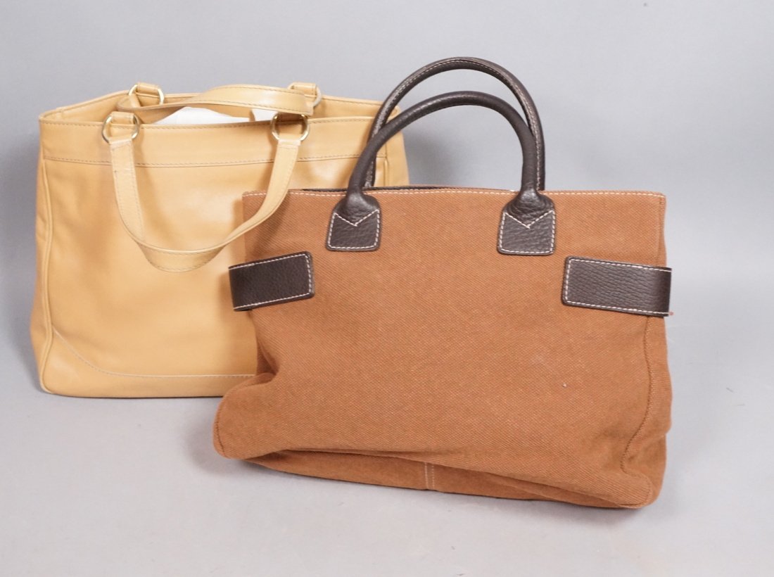 2 BARNEYS New York Designer Handbags Purses. 1). (1 of 7)