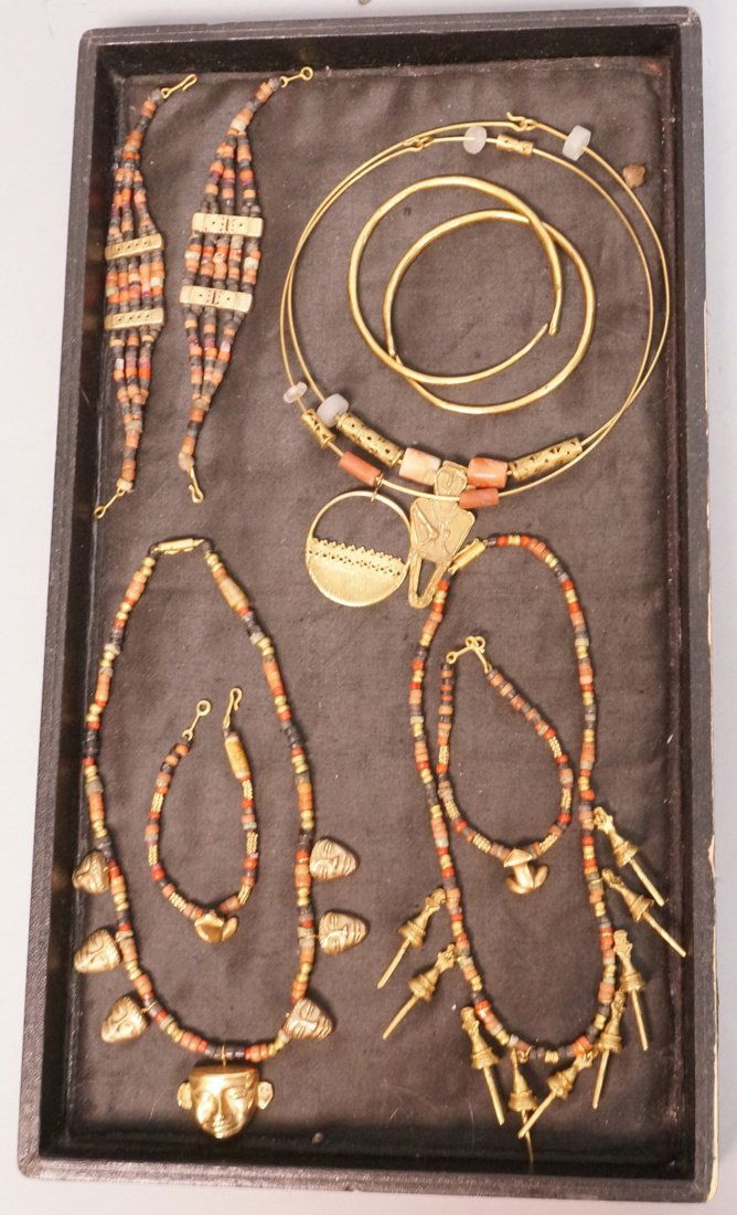 10pc Tribal Ethnic Museum Reproduction Jewelry. G (1 of 5)