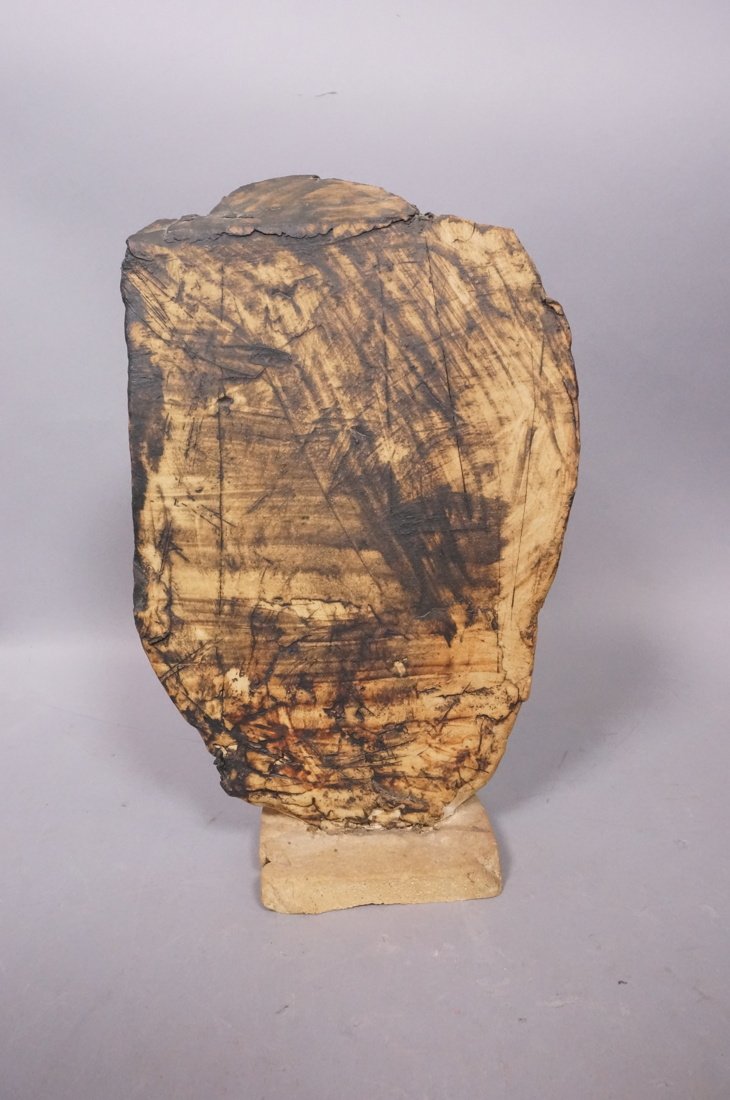 BRUNO LaVERDIERE Ceramic Abstract Sculpture. Sign (1 of 9)