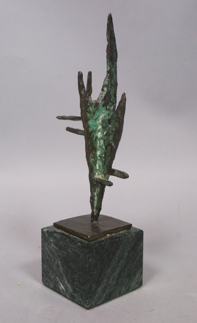 Bronze 1970's Brutalist Modern Abstract Sculpture (1 of 7)