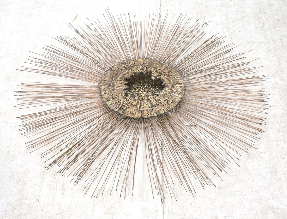 Large Brutalist Starburst Wall Sculpture. Mixed M (1 of 7)