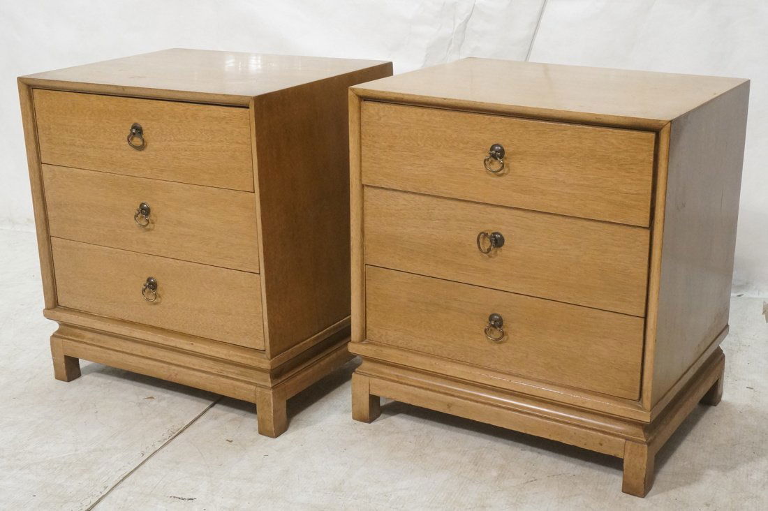 Pr American Furniture Mid Century Night Stands. T (1 of 10)