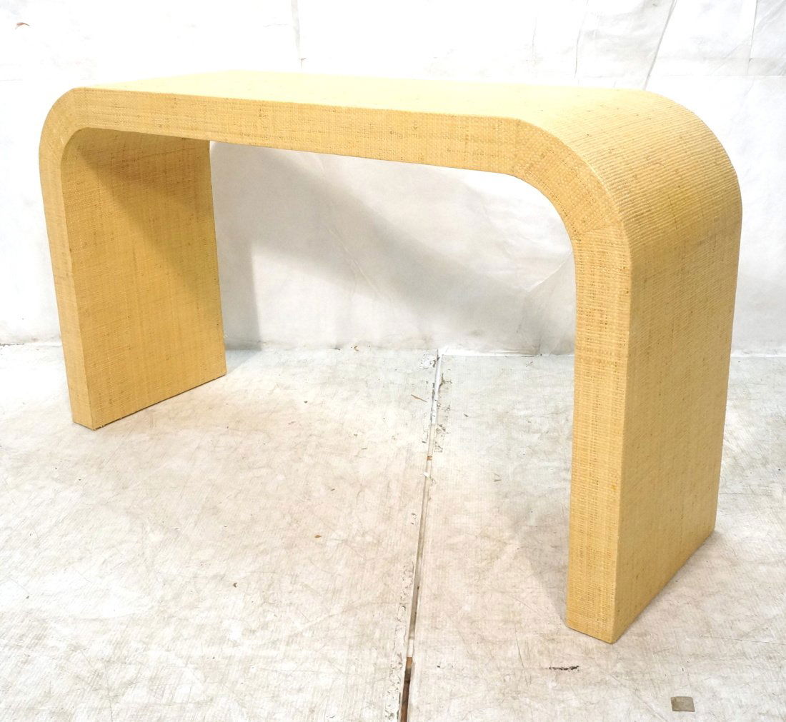 CARL SPRINGER style Grass Cloth finished Hall Con (1 of 8)