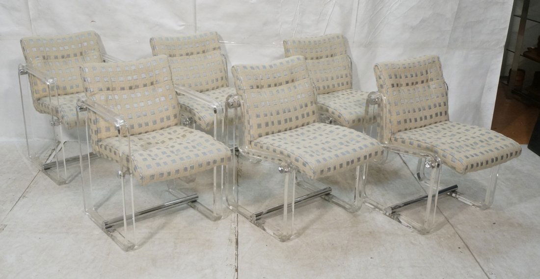 Set 6 Hollis Jones Style Dining Chairs with Lucit (1 of 9)