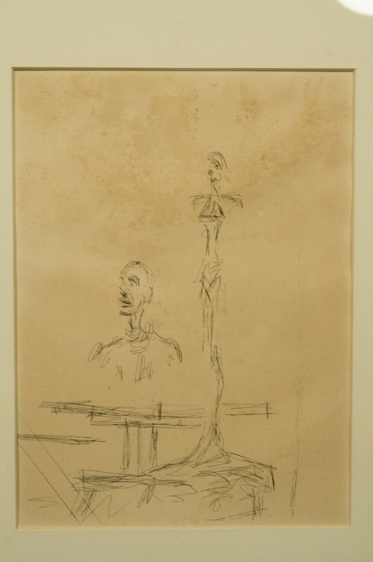 ALBERTO GIACOMETTI Print: Portrait Bust. Collecto (1 of 7)