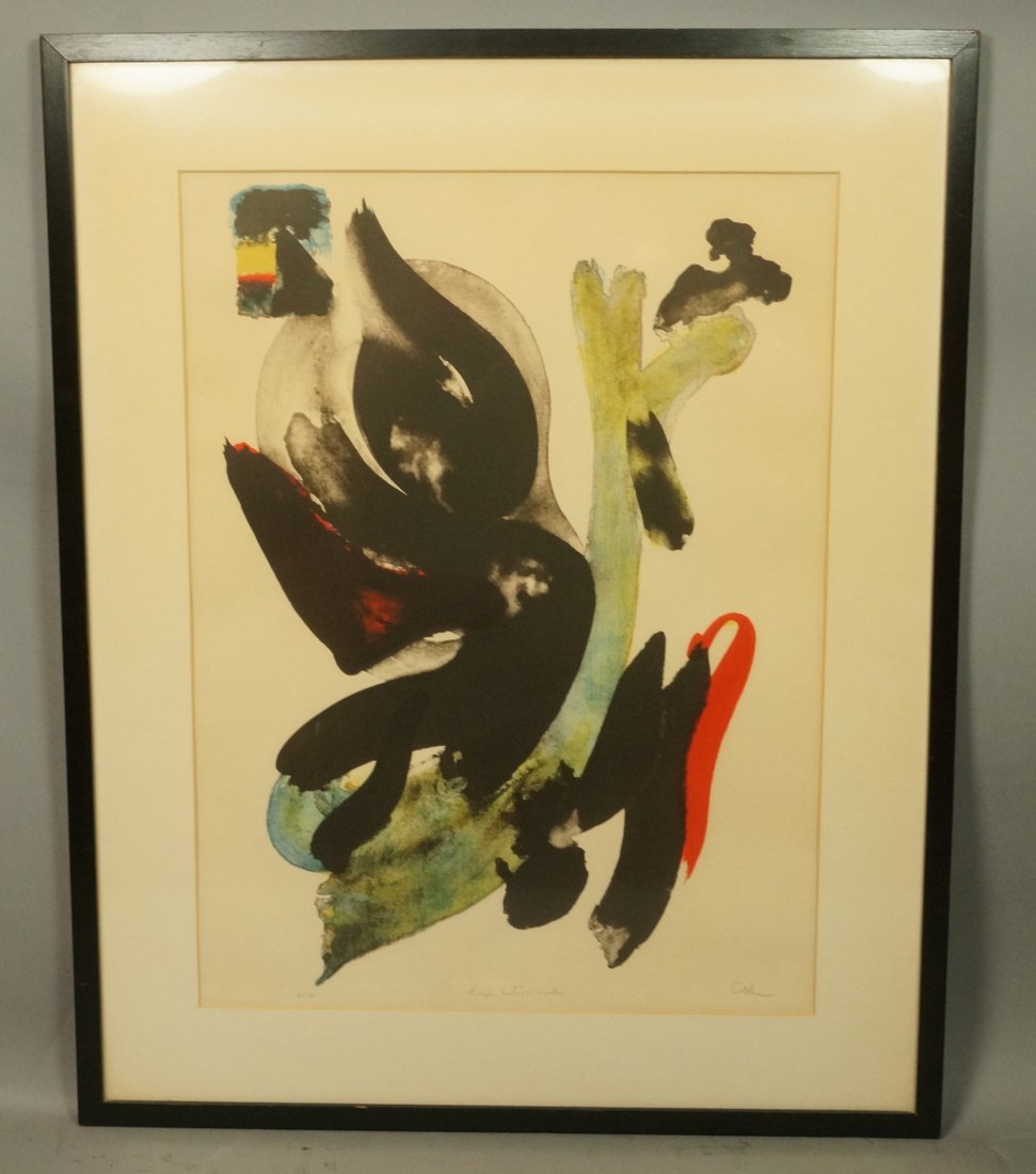 Signed Lithograph Print. "Through Nature's Window (1 of 8)