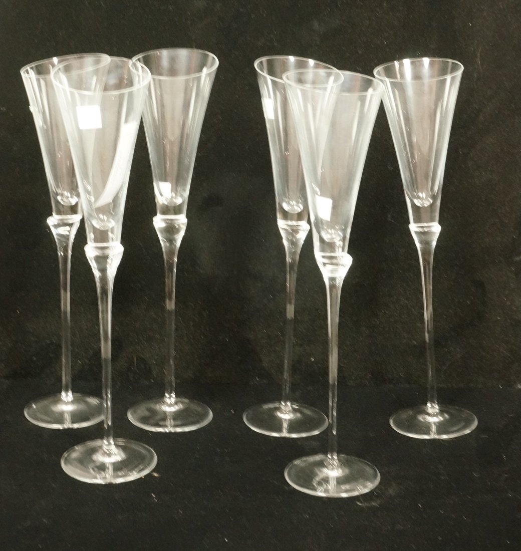 Lot 6 ROSENTHAL Crystal Stemware Glasses. Champag (1 of 8)