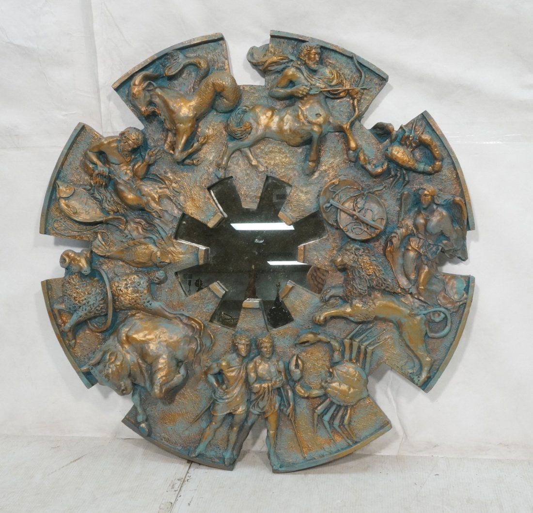 Large Finesse Sculptural Zodiac Fiberglass Wall S (1 of 7)